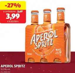 ALDI Aperol spritz offerta