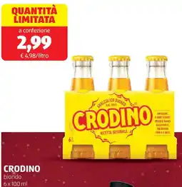 ALDI CRODINO biondo offerta