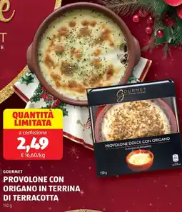 ALDI Gourmet provolone dolce con origano offerta