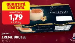 ALDI Gourmet creme brulee offerta