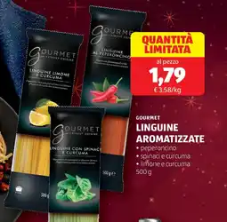 ALDI Gourmet linguine aromatizzate offerta