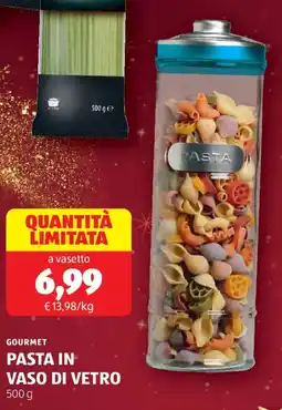 ALDI Gourmet pasta in vaso di vetro offerta