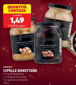 ALDI Gourmet cipolle borettane offerta