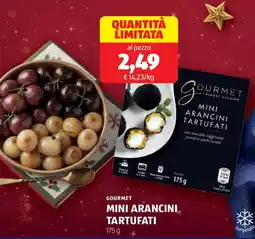 ALDI Gourmet mini arancini tartufati offerta