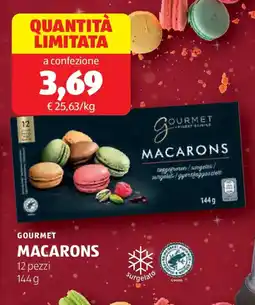ALDI Gourmet macarons offerta
