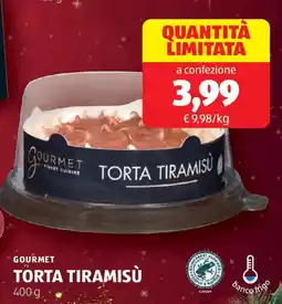ALDI Gourmet torta tiramisù offerta
