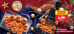 ALDI Gourmet pan brioche ad albero di natale offerta