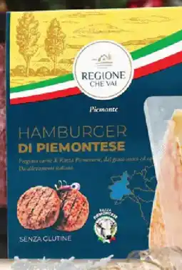 ALDI Regione che vai hamburger fassone piemontese offerta