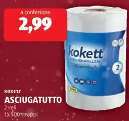 ALDI Kokett asciugatutto offerta