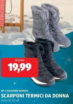 ALDI Up 2 fashion women scarponi termici da donna offerta