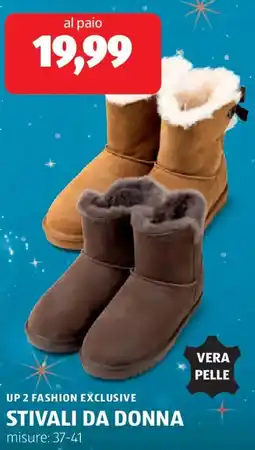 ALDI Up 2 fashion exclusive stivali da donna offerta