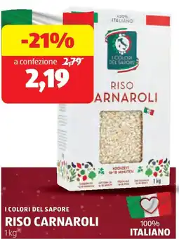 ALDI I colori del sapore riso carnaroli offerta