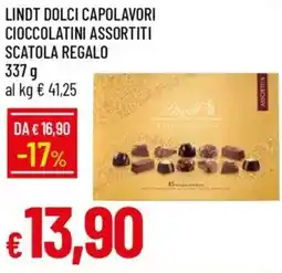 IperFamila Lindt dolci capolavori cioccolatini scatola regalo offerta