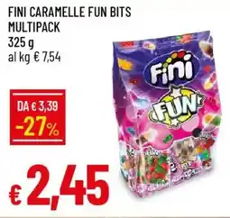 IperFamila Fini caramelle fun bits multipack offerta