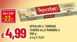 IperFamila Sperlari il torrone tenero alla mandorla offerta