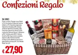 IperFamila Da vinci confezioni regalo offerta