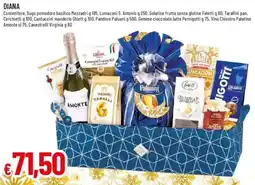 IperFamila Diana confezioni regalo offerta