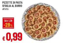 IperFamila Pizzette di pasta sfoglia al burro offerta