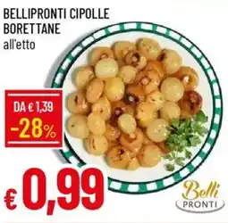 IperFamila Bellipronti cipolle borettane offerta