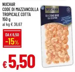 IperFamila Nuchar code di mazzancolla tropicale cotta offerta