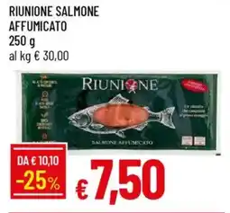 IperFamila Riunione salmone affumicato offerta