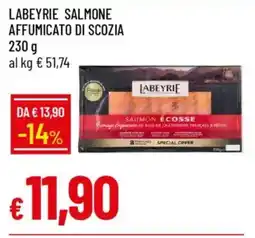 IperFamila Labeyrie salmone affumicato di scozia offerta