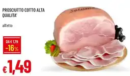 IperFamila Prosciutto cotto alta qualita' offerta