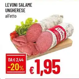 IperFamila Levoni salame ungherese offerta