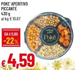IperFamila Poke' aperitivo piccante offerta