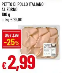 IperFamila Petto di pollo italiano al forno offerta