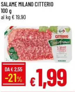 IperFamila Salame milano CITTERIO offerta
