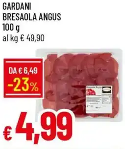 IperFamila Gardani bresaola angus offerta
