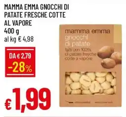 IperFamila Mamma emma gnocchi di patate fresche cotte al vapore offerta