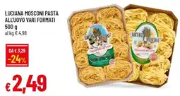 IperFamila Luciana mosconi pasta all'uovo offerta