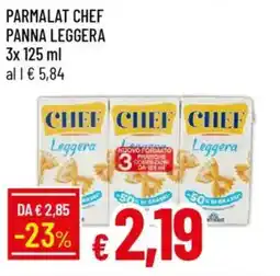IperFamila Parmalat chef panna leggera offerta