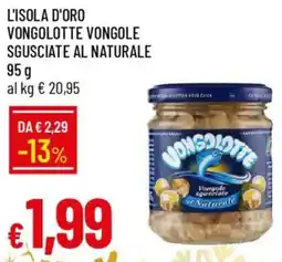 IperFamila L'isola d'oro vongolotte vongole sgusciate al naturale offerta