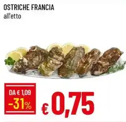 IperFamila Ostriche francia offerta