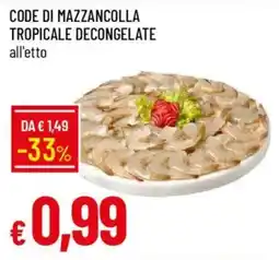 IperFamila Code di mazzancolla tropicale decongelate offerta