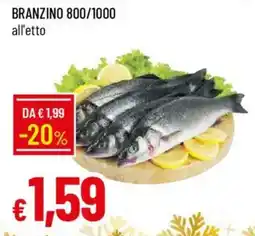 IperFamila Branzino 800/1000 offerta