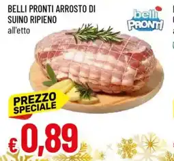 IperFamila Belli pronti arrosto di suino ripieno offerta
