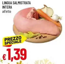 IperFamila Lingua salmistrata intera offerta