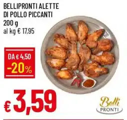 IperFamila Bellipronti alette di pollo piccanti offerta
