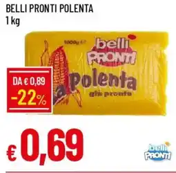 IperFamila Belli pronti polenta offerta