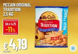 IperFamila Mccain original tradition offerta