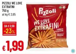 IperFamila Pizzoli we love extrafini offerta