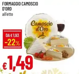 IperFamila Formaggio CAMOSCIO D'ORO offerta