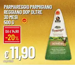IperFamila Parmareggio parmigiano reggiano dop oltre 30 mesi offerta