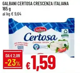 IperFamila Galbani certosa crescenza italiana offerta