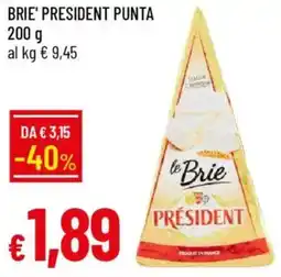 IperFamila Brie' president punta offerta