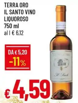 IperFamila Terra oro il santo vino liquoroso offerta